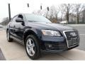 Deep Sea Blue Pearl Effect 2011 Audi Q5 2.0T quattro Exterior