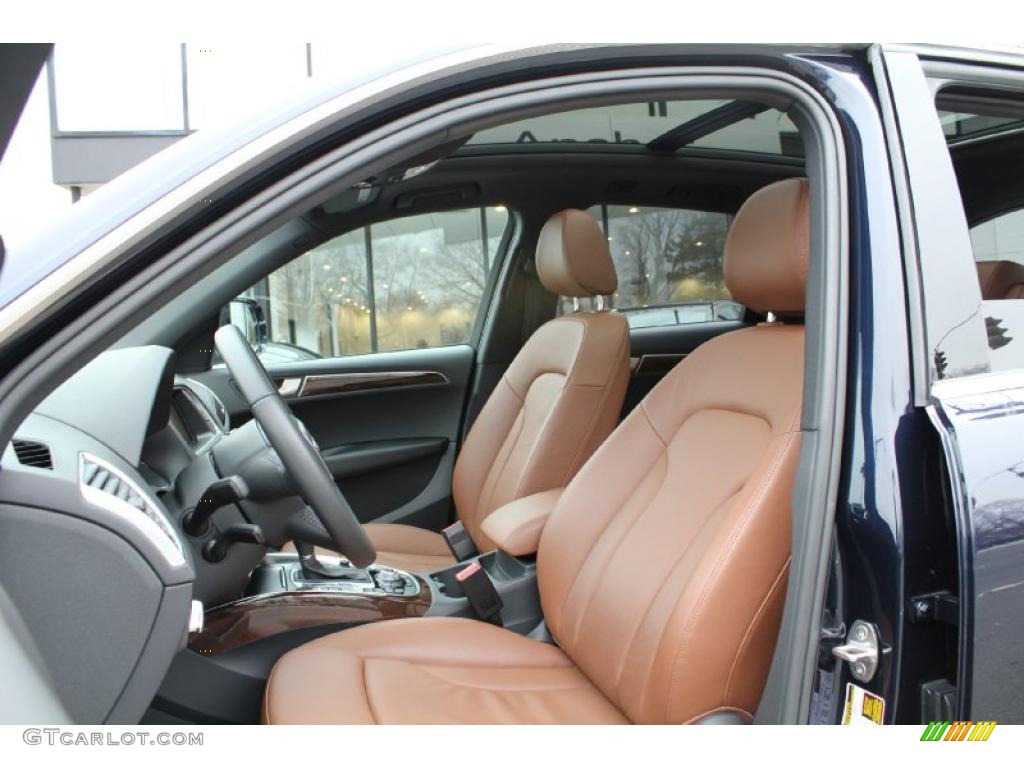 Cinnamon Brown Interior 2011 Audi Q5 2.0T quattro Photo #47806409