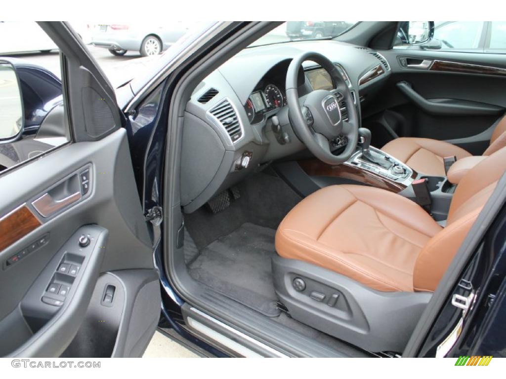 Cinnamon Brown Interior 2011 Audi Q5 2.0T quattro Photo #47806424