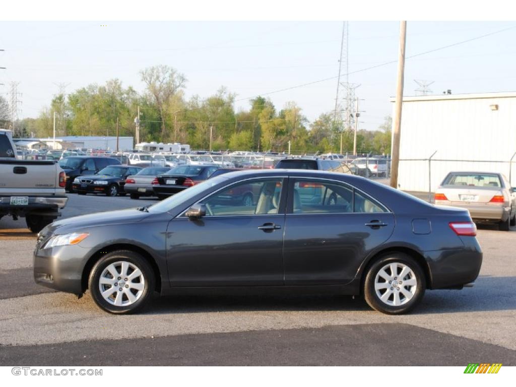 2008 Camry XLE V6 - Magnetic Gray Metallic / Ash photo #2