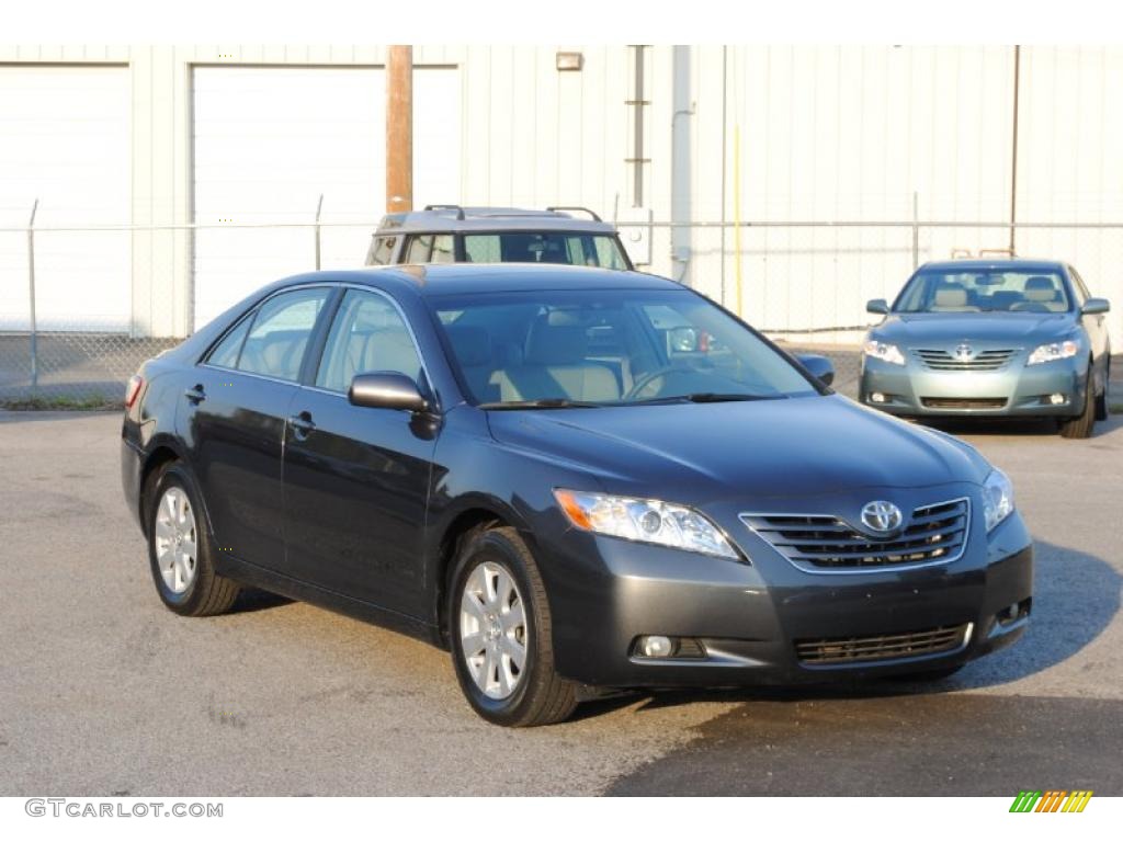 2008 Camry XLE V6 - Magnetic Gray Metallic / Ash photo #7