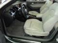 Light Gray 2010 Audi A5 2.0T Cabriolet Interior Color