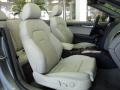Light Gray 2010 Audi A5 2.0T Cabriolet Interior Color