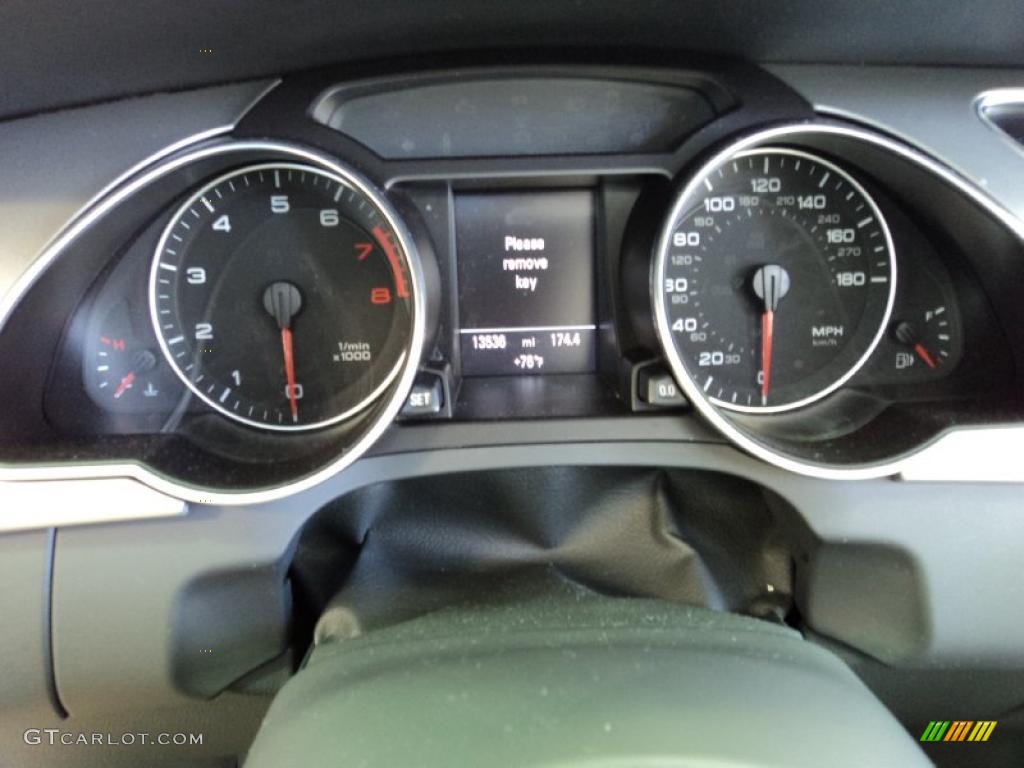 2010 Audi A5 2.0T Cabriolet Gauges Photo #47808263