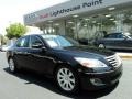2009 Black Noir Pearl Hyundai Genesis 3.8 Sedan  photo #1