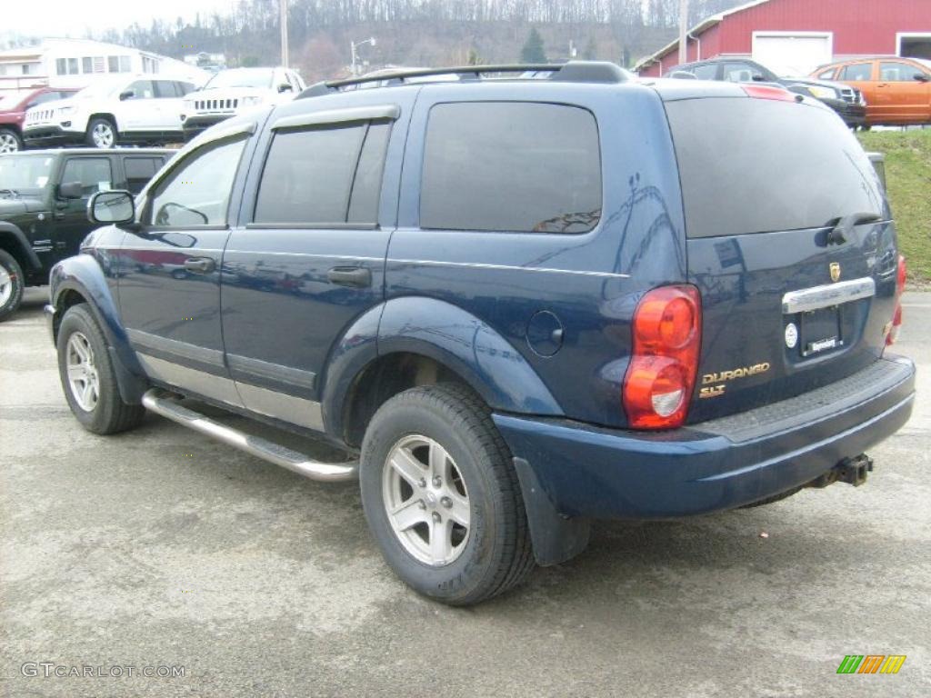 2005 Durango SLT 4x4 - Atlantic Blue Pearl / Medium Slate Gray photo #3