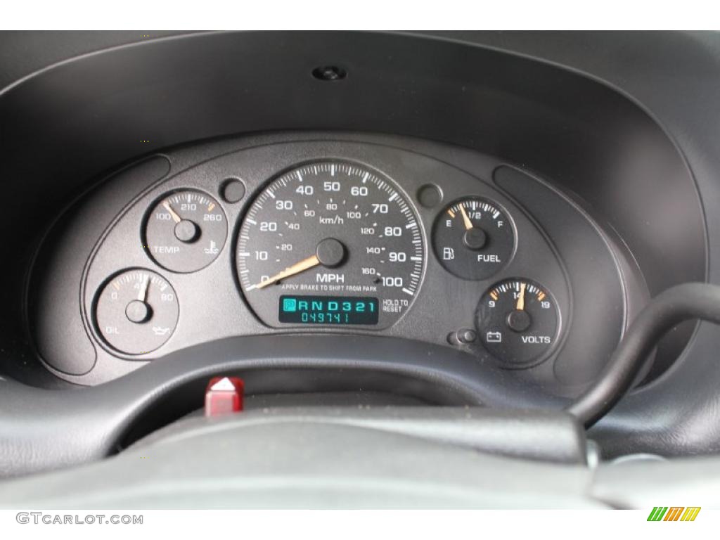 2003 Chevrolet S10 Extended Cab Gauges Photo #47808770