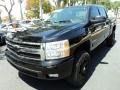 2007 Black Chevrolet Silverado 1500 LTZ Crew Cab 4x4  photo #11