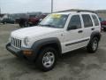 2004 Stone White Jeep Liberty Sport 4x4  photo #1