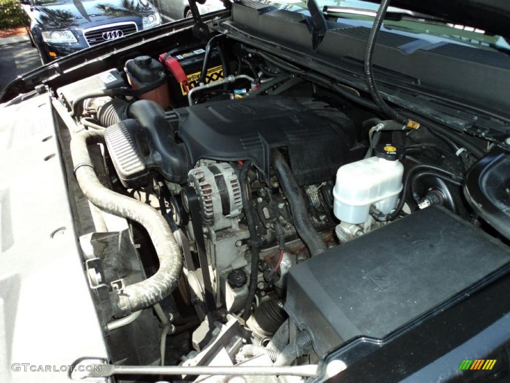2007 Chevrolet Silverado 1500 LTZ Crew Cab 4x4 6.0 Liter OHV 16-Valve Vortec V8 Engine Photo #47809163