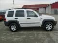 2004 Stone White Jeep Liberty Sport 4x4  photo #6