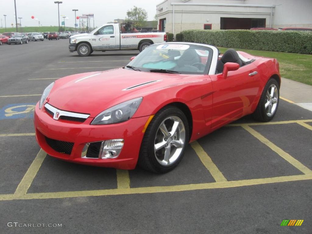 Chili Pepper Red 2009 Saturn Sky Red Line Roadster Exterior Photo #47809598