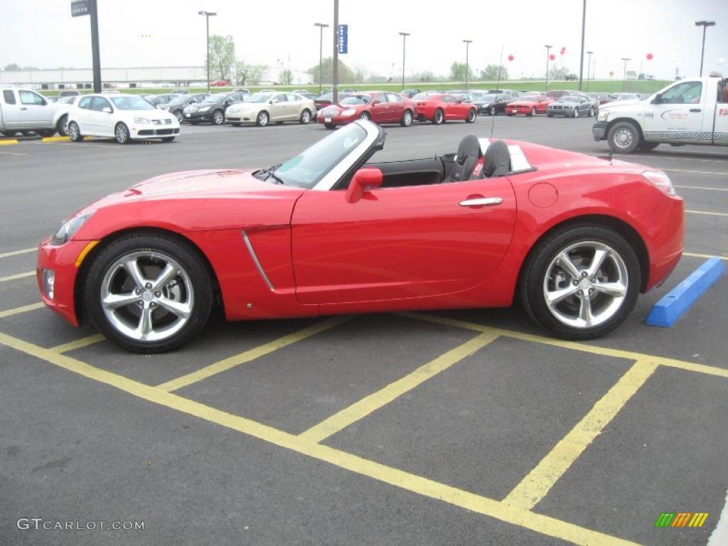Chili Pepper Red 2009 Saturn Sky Red Line Roadster Exterior Photo #47809613