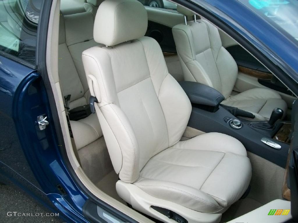 Cream Beige Interior 2005 BMW 6 Series 645i Coupe Photo #47809859