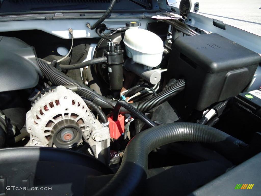 2004 Chevrolet Silverado 1500 Regular Cab 5.3 Liter OHV 16-Valve Vortec V8 Engine Photo #47810453