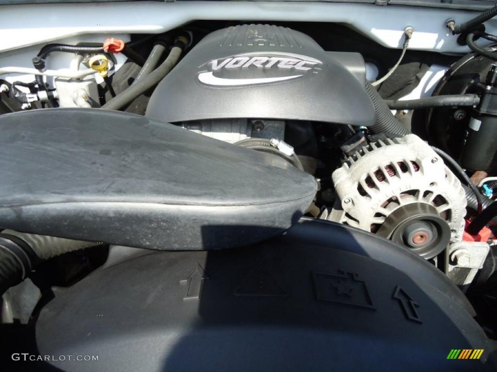 2004 Chevrolet Silverado 1500 Regular Cab 5.3 Liter OHV 16-Valve Vortec V8 Engine Photo #47810489