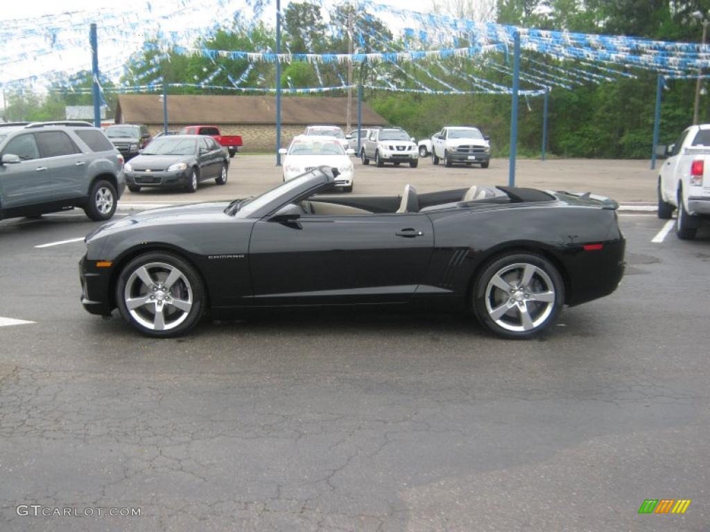 Black 2011 Chevrolet Camaro SS/RS Convertible Exterior Photo #47811158