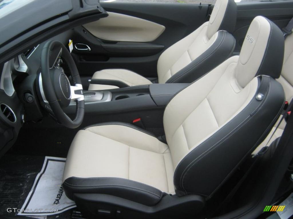 Beige Interior 2011 Chevrolet Camaro SS/RS Convertible Photo #47811314