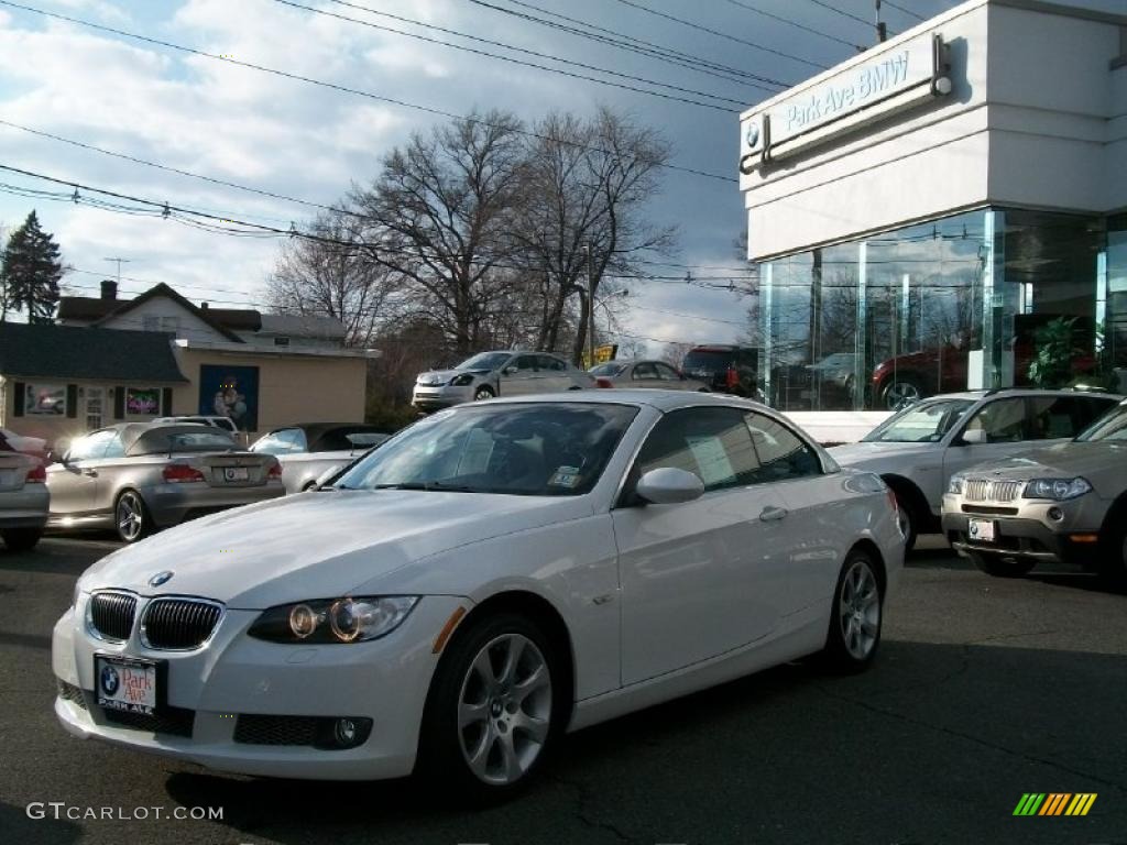 2008 3 Series 335i Convertible - Alpine White / Cream Beige photo #1
