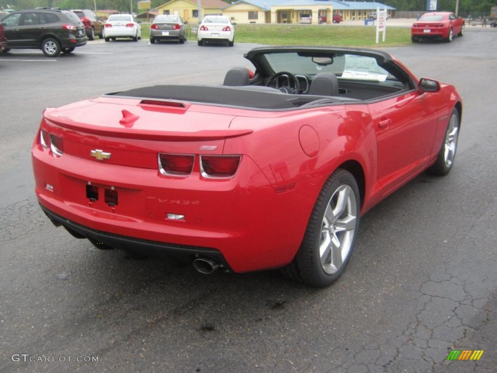 Victory Red 2011 Chevrolet Camaro SS/RS Convertible Exterior Photo #47811557
