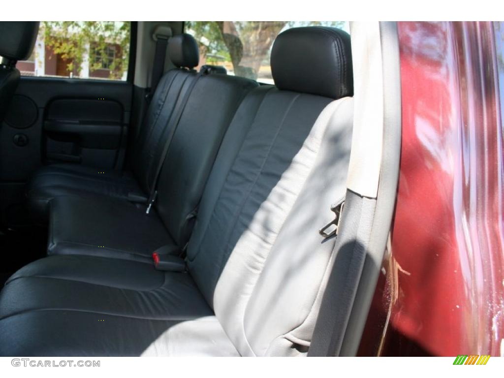 2004 Ram 3500 SLT Quad Cab 4x4 Dually - Deep Molten Red Metallic / Dark Slate Gray photo #45