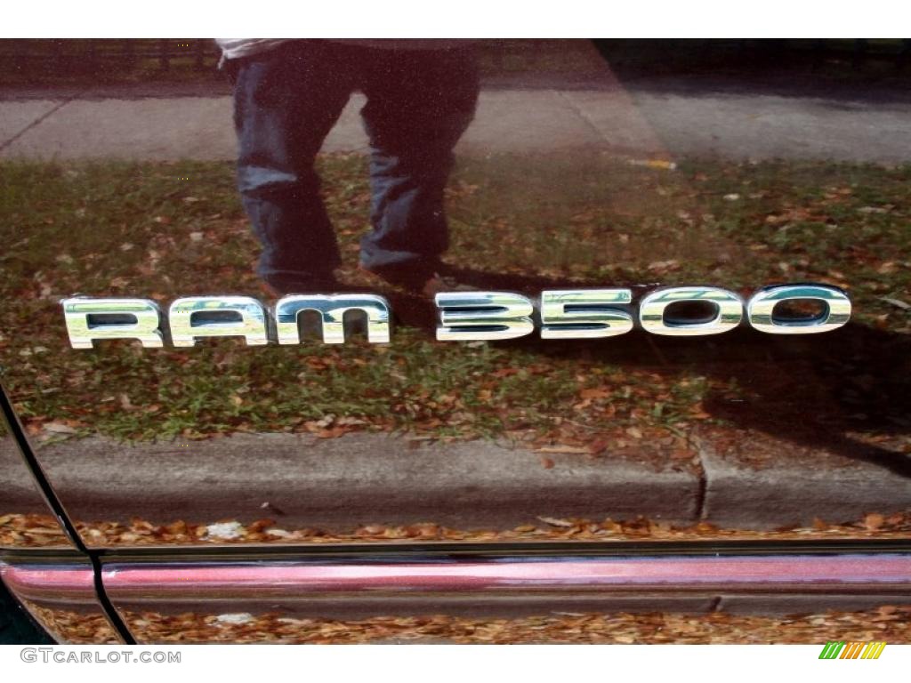2004 Ram 3500 SLT Quad Cab 4x4 Dually - Deep Molten Red Metallic / Dark Slate Gray photo #90