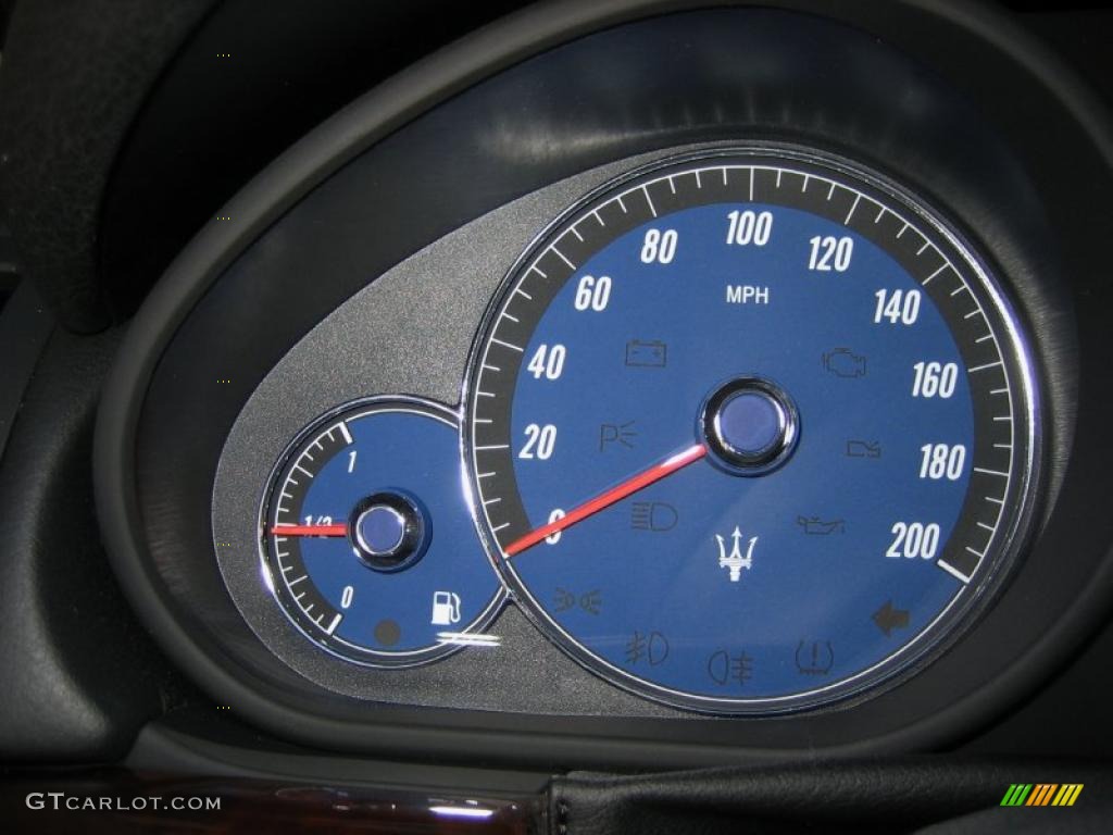 2009 Maserati GranTurismo Standard GranTurismo Model Gauges Photo #47813036