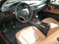 Saddle Brown/Black Prime Interior Photo for 2008 BMW 3 Series #47813657