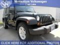 Black 2008 Jeep Wrangler Unlimited X