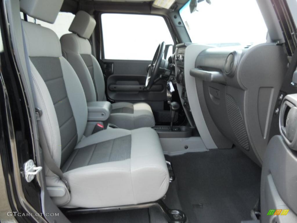 Dark Slate Gray/Med Slate Gray Interior 2008 Jeep Wrangler Unlimited X Photo #47814566