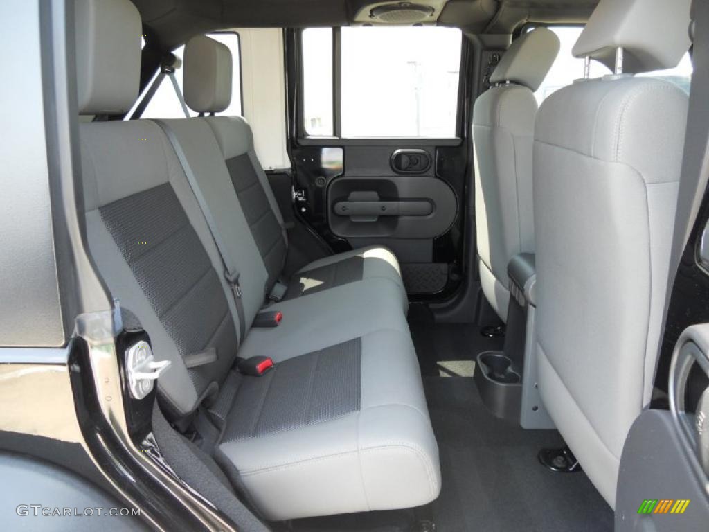 Dark Slate Gray/Med Slate Gray Interior 2008 Jeep Wrangler Unlimited X Photo #47814602