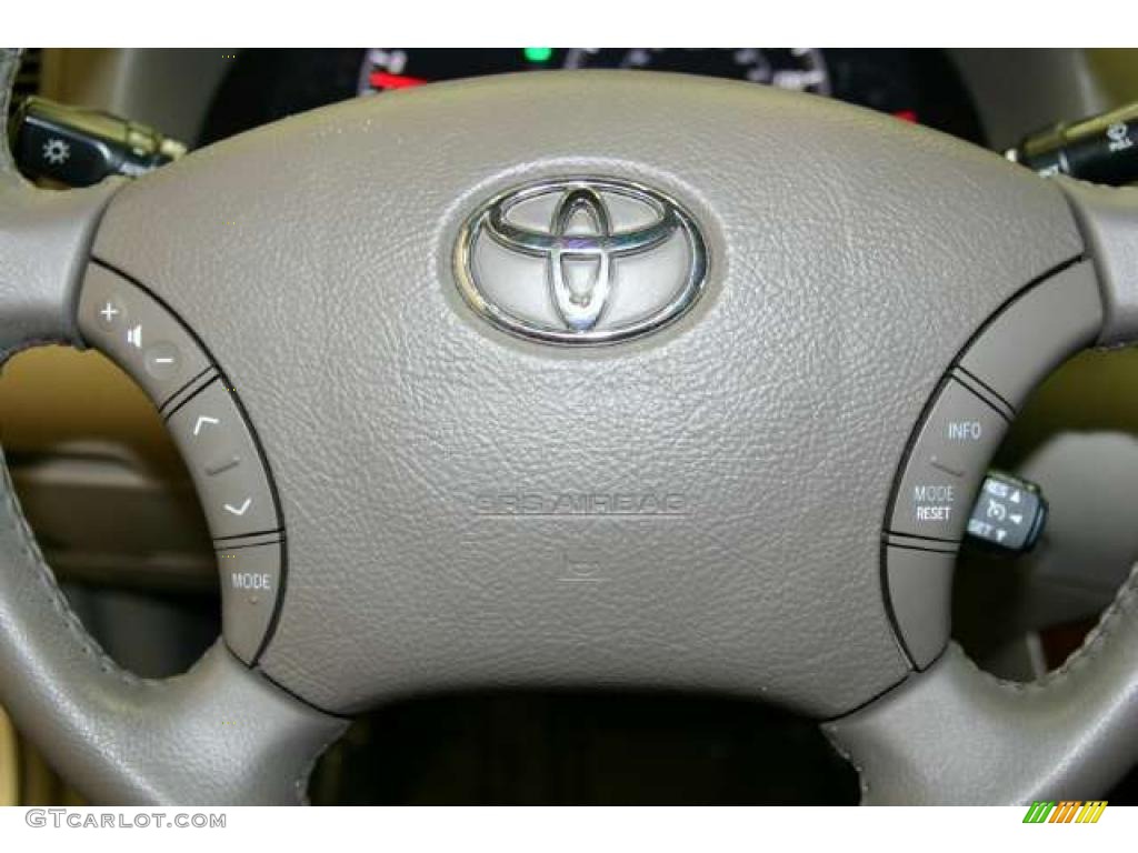 2005 Camry XLE V6 - Beige / Taupe photo #8