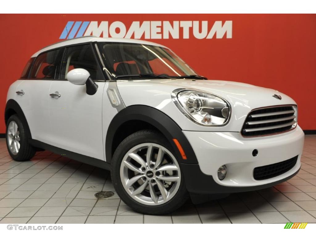 2011 Cooper Countryman - Light White / Carbon Black photo #1