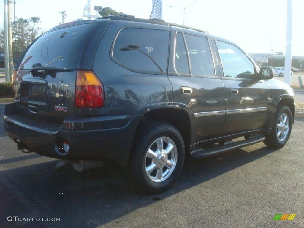 2007 Envoy SLT 4x4 - Graphite Gray Metallic / Ebony photo #4