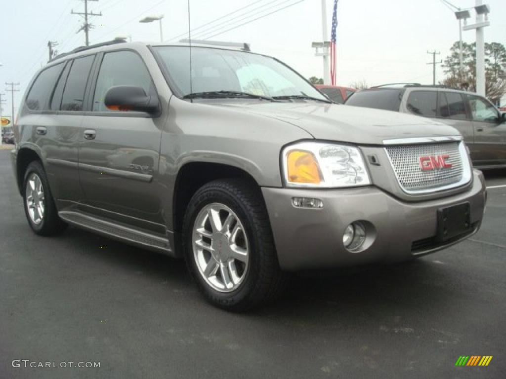 2007 Envoy Denali 4x4 - Steel Gray Metallic / Ebony photo #1