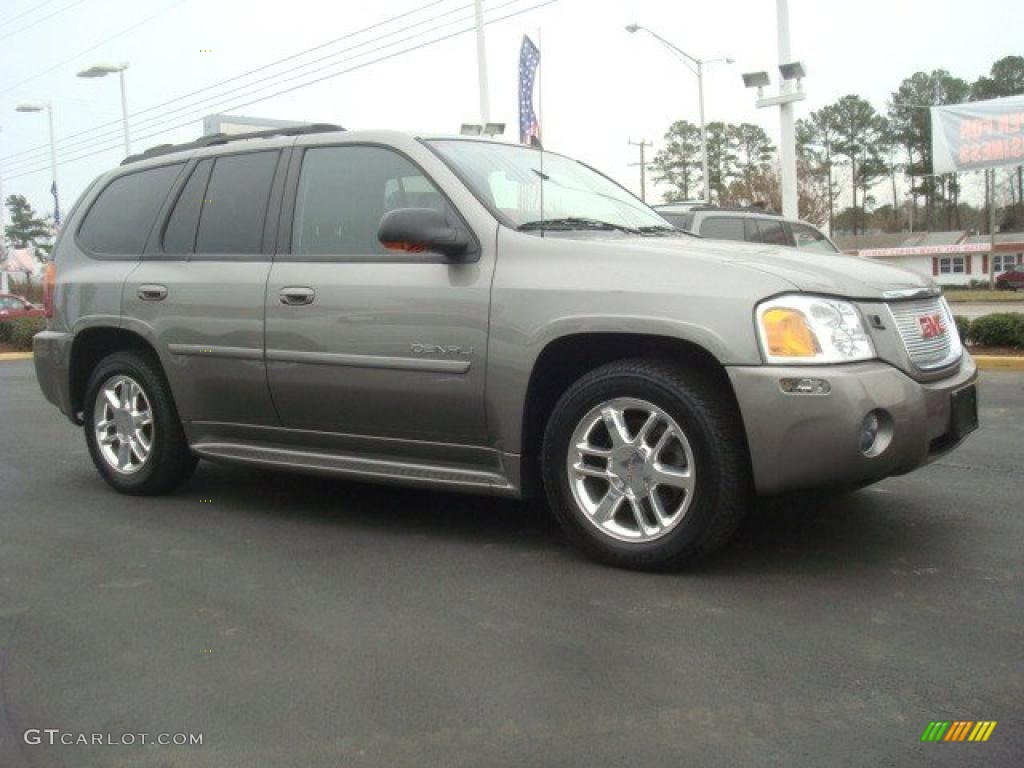 2007 Envoy Denali 4x4 - Steel Gray Metallic / Ebony photo #2
