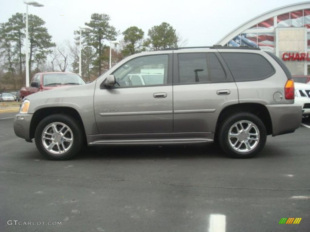 2007 Envoy Denali 4x4 - Steel Gray Metallic / Ebony photo #7