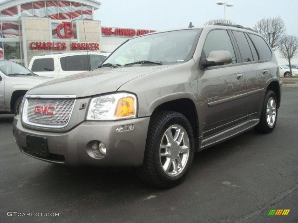 2007 Envoy Denali 4x4 - Steel Gray Metallic / Ebony photo #8