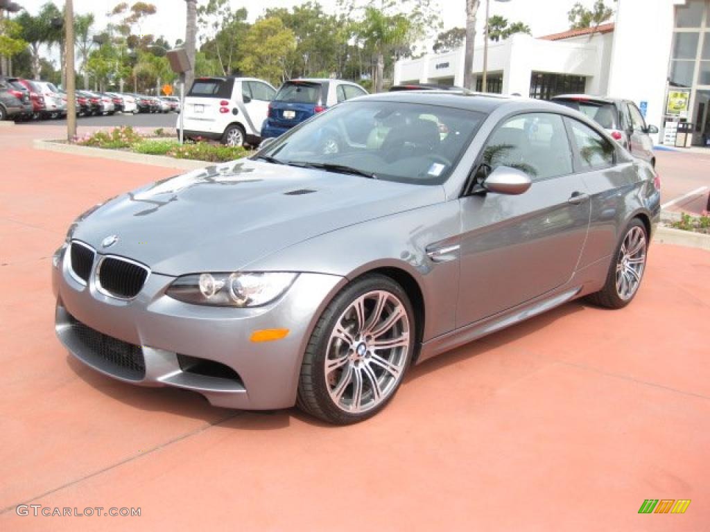 2010 M3 Coupe - Space Gray Metallic / Black Novillo photo #1