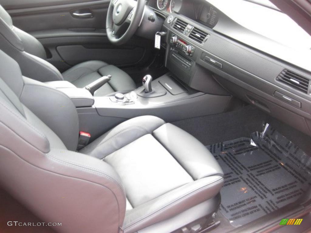 Black Novillo Interior 2010 BMW M3 Coupe Photo #47818496