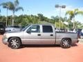 2006 Steel Gray Metallic GMC Sierra 1500 SLE Crew Cab  photo #3