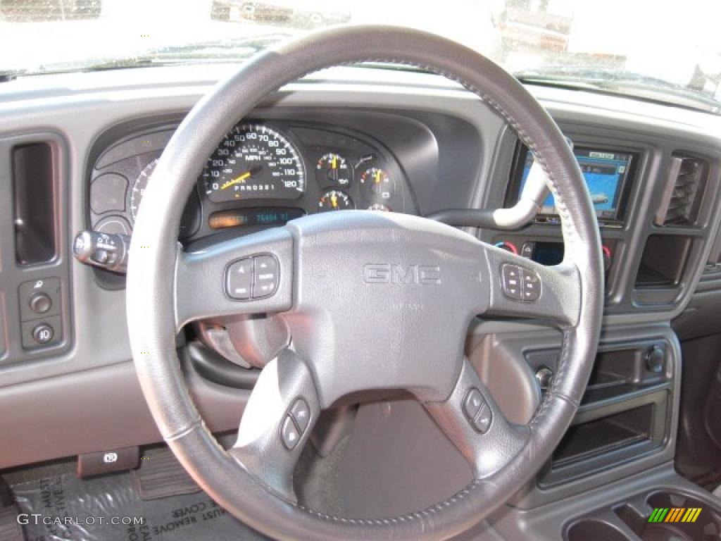 2006 Sierra 1500 SLE Crew Cab - Steel Gray Metallic / Dark Pewter photo #9