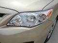 2011 Sandy Beach Metallic Toyota Corolla LE  photo #9
