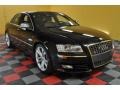 Phantom Black Pearl Effect 2009 Audi S8 5.2 quattro