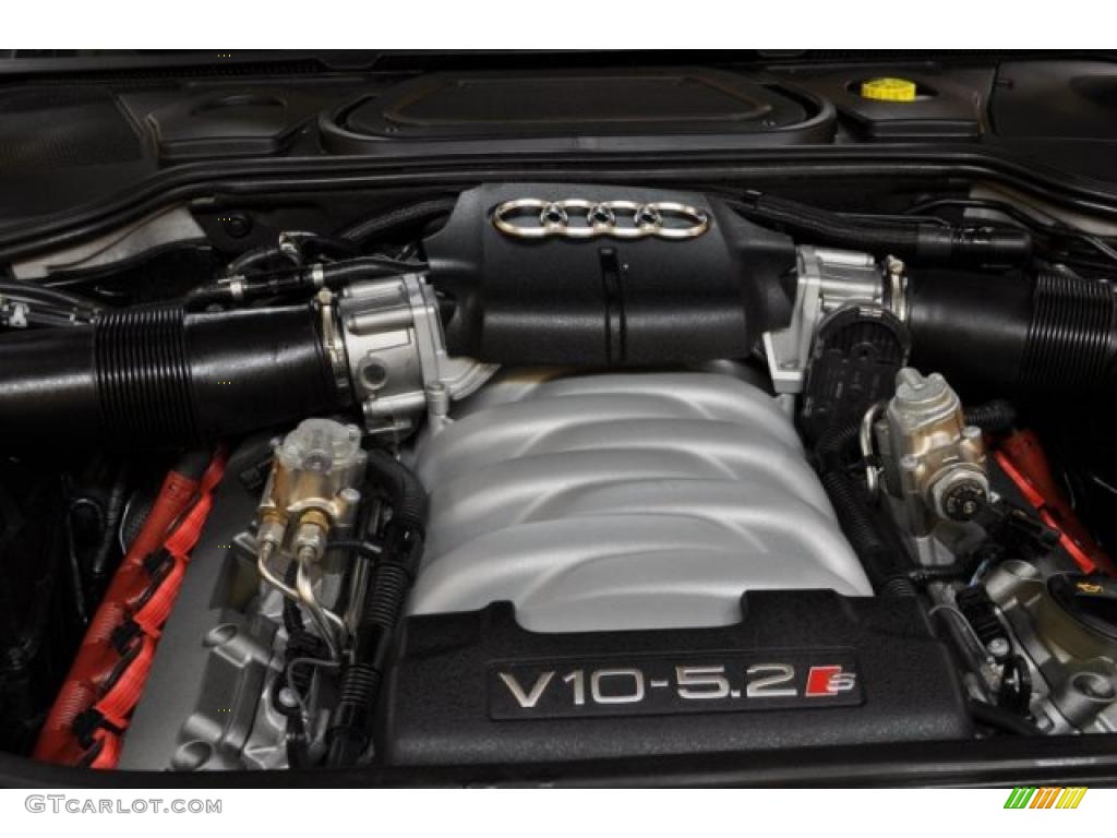 2009 Audi S8 5.2 quattro 5.2 Liter FSI DOHC 40-Valve VVT V10 Engine Photo #47820928