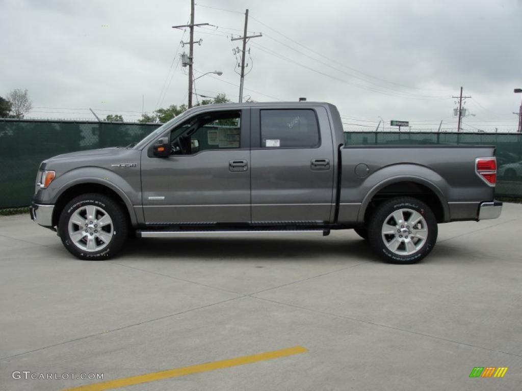Sterling Grey Metallic 2011 Ford F150 Lariat SuperCrew Exterior Photo #47820992