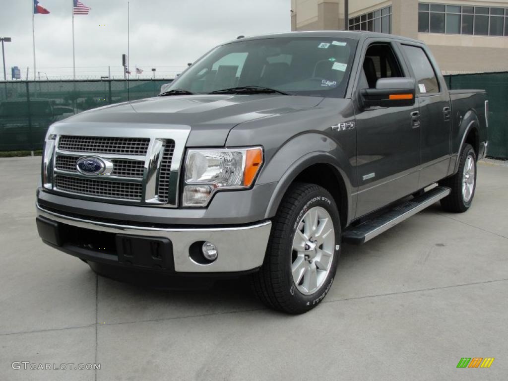 Sterling Grey Metallic 2011 Ford F150 Lariat SuperCrew Exterior Photo #47821004