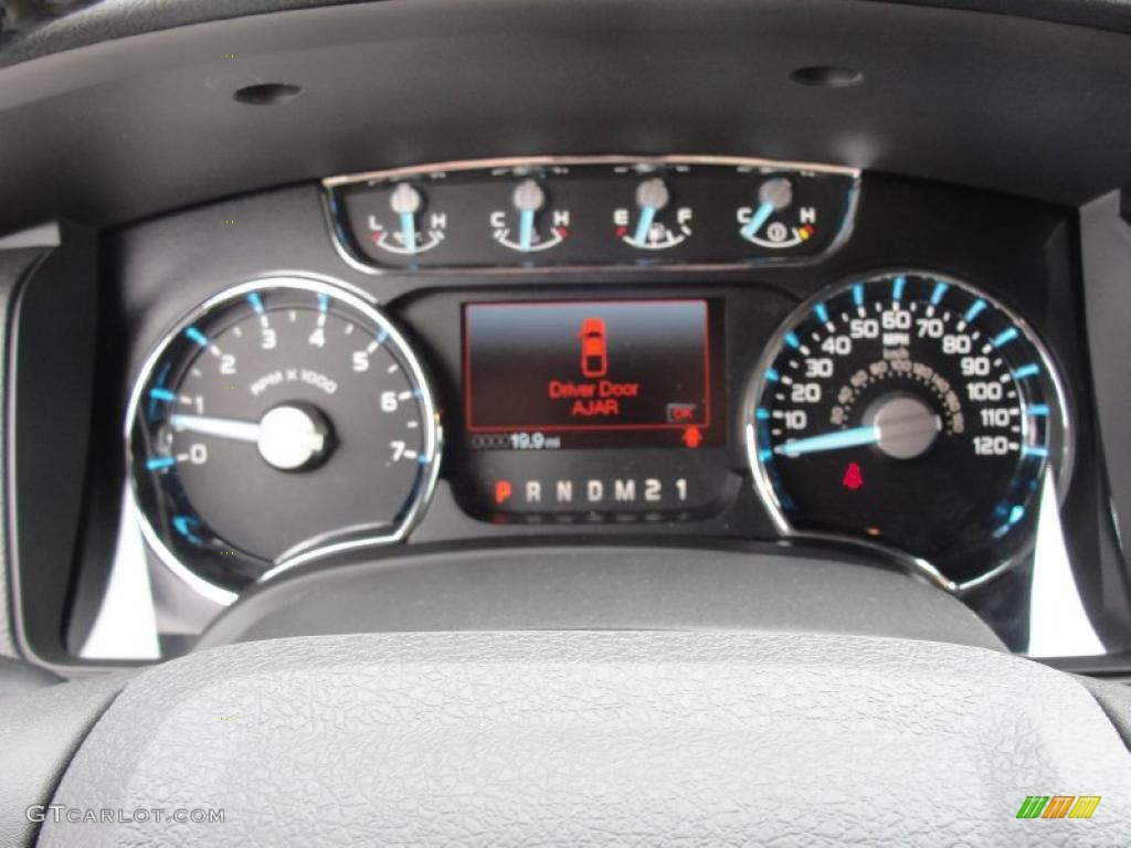 2011 Ford F150 Lariat SuperCrew Gauges Photo #47821490