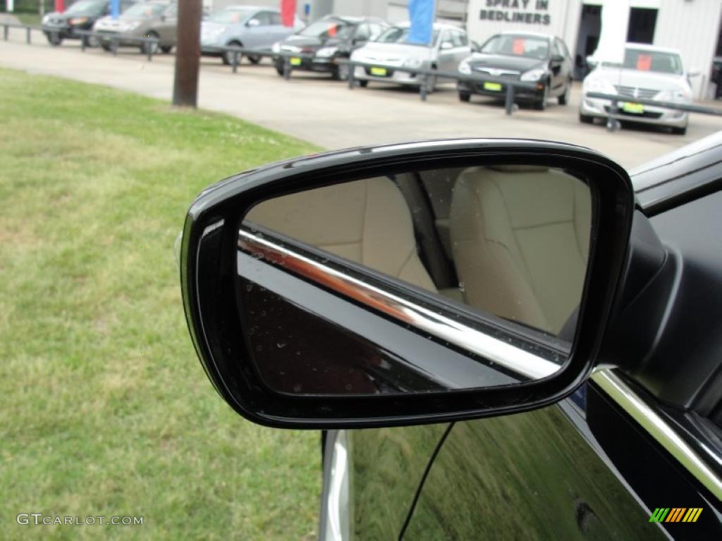 2011 Sonata Limited - Midnight Black / Camel photo #13