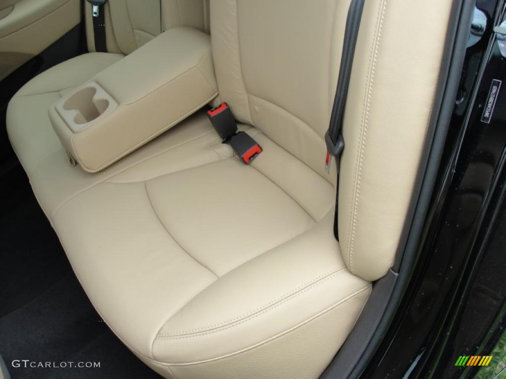 2011 Sonata Limited - Midnight Black / Camel photo #22